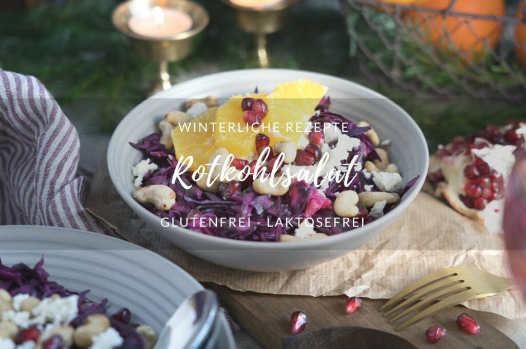 Rezept: winterlicher Rotkohlsalat