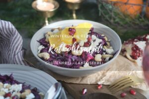 Rezept: winterlicher Rotkohlsalat