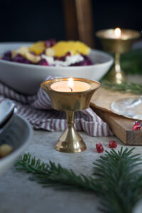 Butterlämpchen als Teelicht