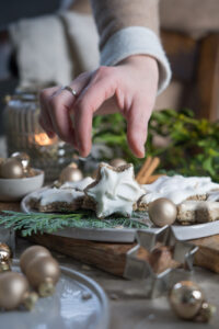 Rezept: Zimtsterne ohne Nüsse