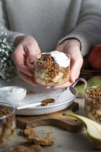 Crumble - perfekt als Dessert