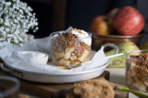 Crumble aus Keksresten