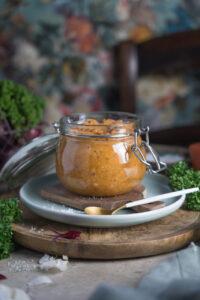 Selbstgemachte Gemüsepaste