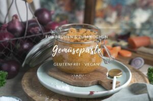 Selbstgemachte Gemüsepaste