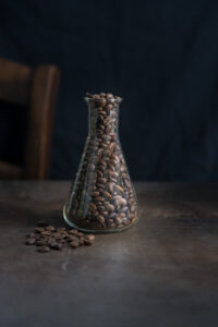 Kaffeebohnen enthalten auch Bitterstoffe