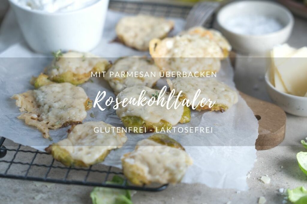 Rosenkohltaler aus dem Ofen Rosenkohltaler: überbackener Rosenkohl