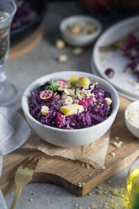 Winterliche Rotkohl-Quinoa Pfanne