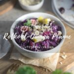 Rotkohl-Quinoa Pfanne, vegan und glutenfrei