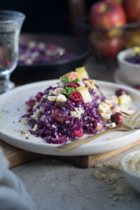Rotkohl-Quinoa Pfanne