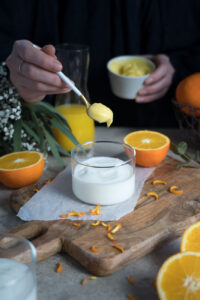 super passt Joghurt zu Orangen-Curd