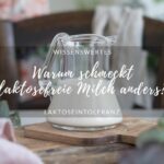 Geschmack laktosefreie Milch