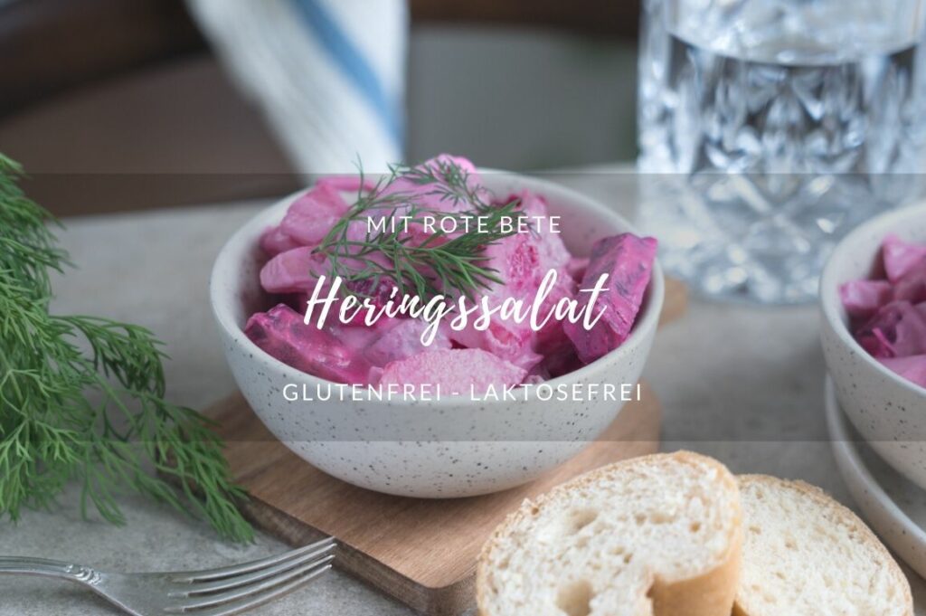 Heringssalat mit Rote Bete Rote Bete Heringssalat