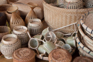 Korbwaren, Luang Prabang, Laos