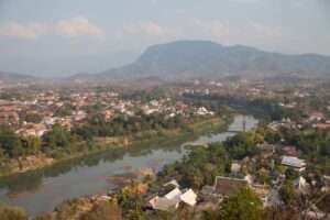Ausblick vom Mount Phousi, Luang Prabang, Laos