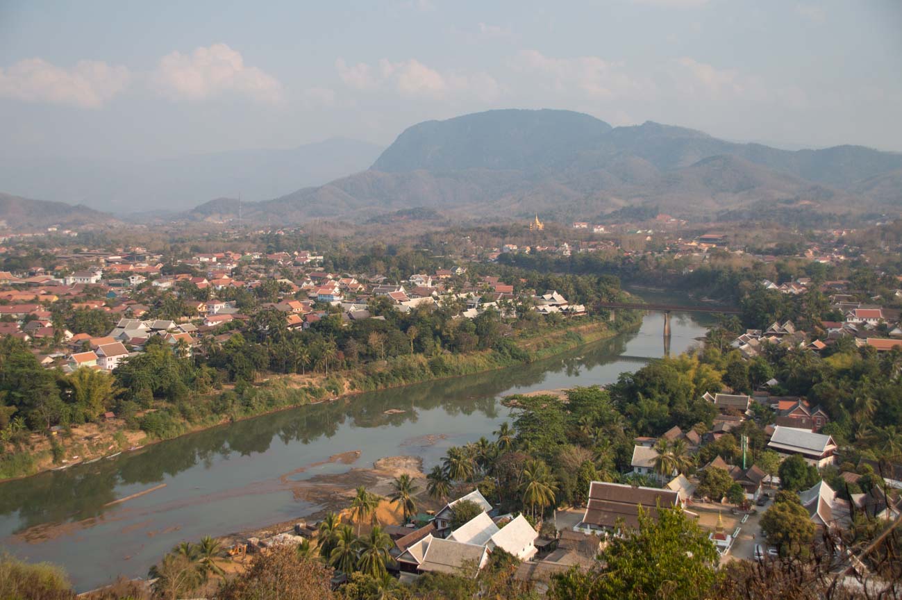 Ausblick vom Mount Phousi, Luang Prabang, Laos