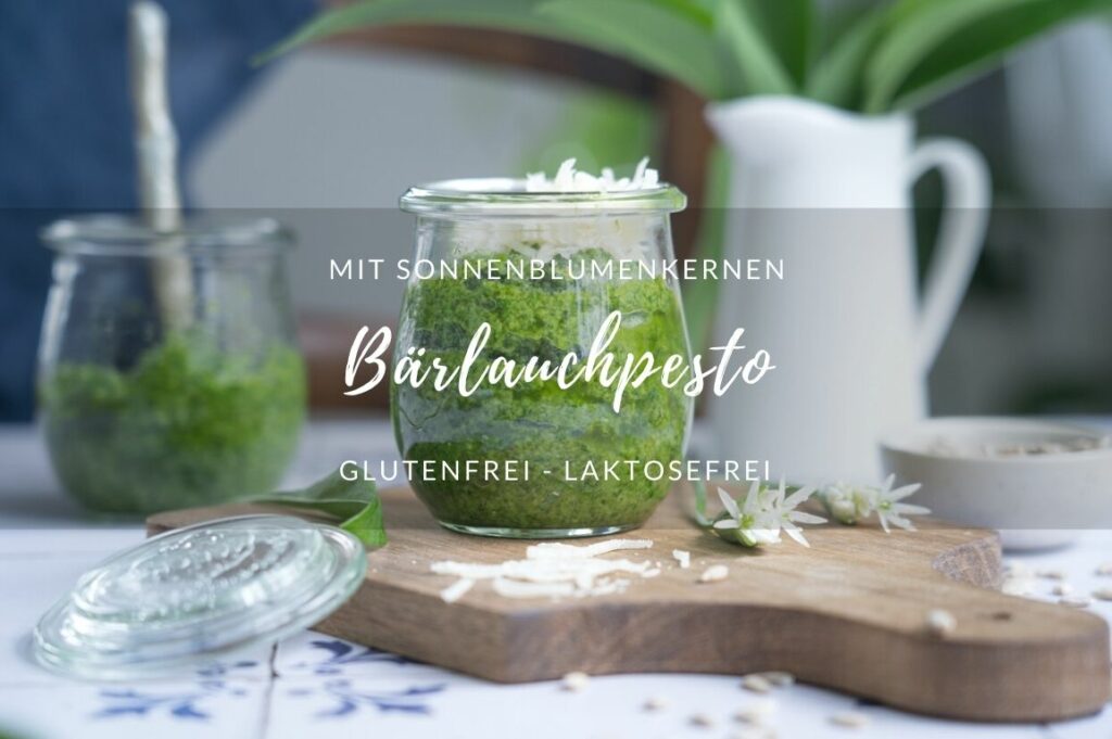 Bärlauchpesto mit Sonnenblumenkernen