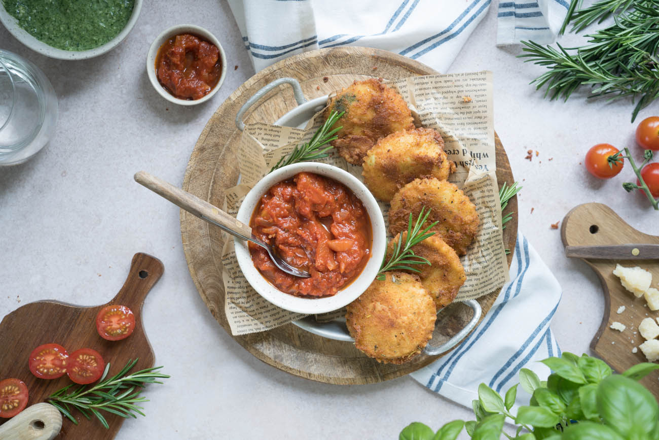 Toasted Ravioli, glutenfrei