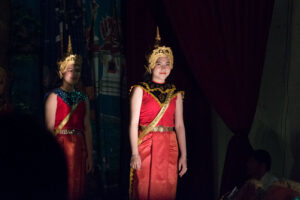 Schauspielerin, Theater, Luang Prabang, Laos