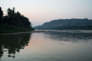 Sonnenuntergang am Mekong, Luang Prabang