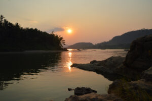 Der Sonnenuntergang ist magisch!