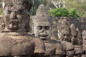 Statuen Angkor, Kambodscha