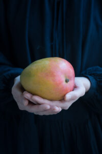 Mango passt super zu den Spießen!