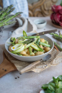 Spargel-Gnocchi Pfanne, glutenfrei