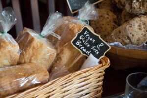 glutenfreies & veganes Brot gibt es hier auch: Blue Diamond Breakfast Club, Chiang Mai