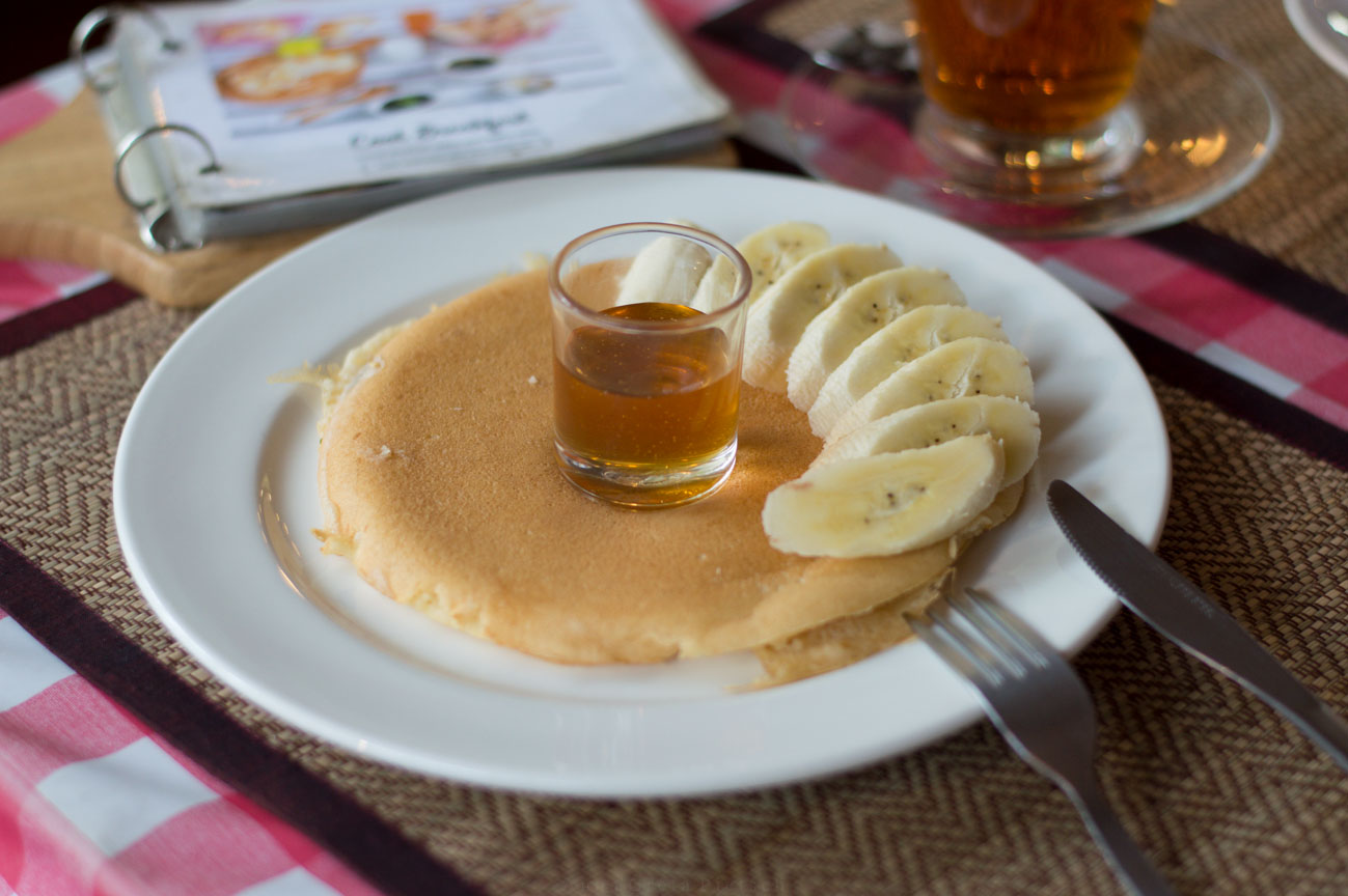 glutenfreie Pancakes, Chiang Mai, Thailand