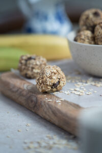 glutenfreie Bananen-Hafer Bällchen