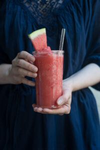 Super erfrischend: Wassermelonen Slush