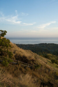 Blick auf Pemuteran am Morgen, Bali