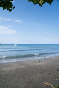 Blick auf das Meer, Pemuteran, Bali