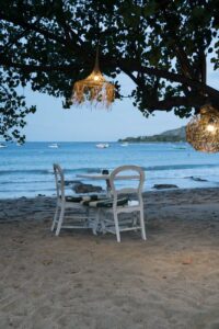 Poleng Beachfront Restaurant,Pemuteran, Bali