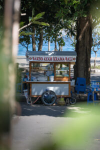 Bakso Ayam Verkaufsstand