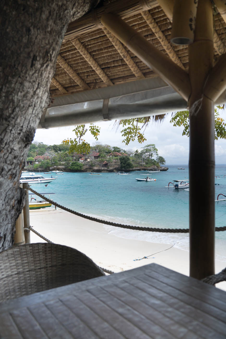 Hafen von Mushroom Bay, Nusa Lembongan