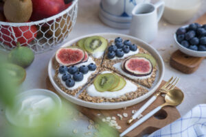 Rezept: Frühstückspizza mit Obst