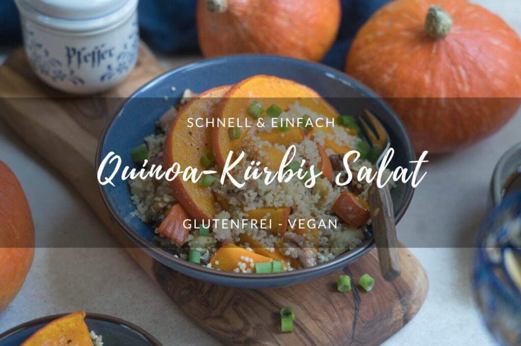 Quinoasalat mit Ofenkürbis