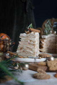 geschichtete Pancake-Torte