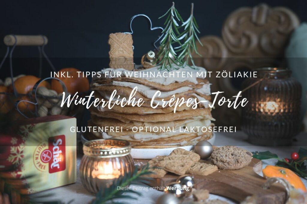 Winterliche Crêpes-Torte Rezept: Weihnachtliche Crêpes-Torte