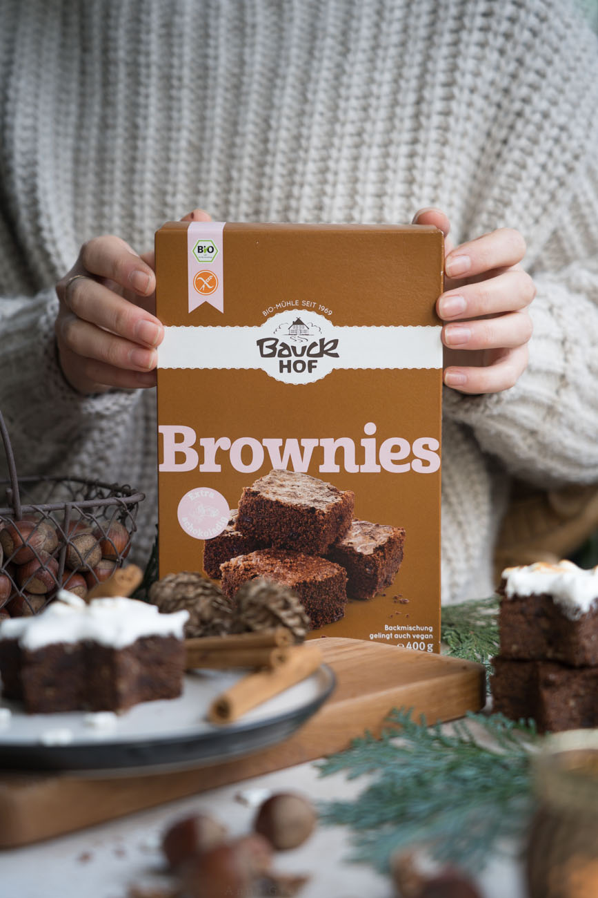 Brownies-Backmischung glutenfrei