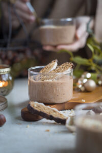 Vegane Weihnachtscreme