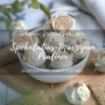 weihnachtliche Spekulatius-Marzipan Pralinen