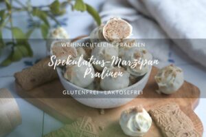 weihnachtliche Spekulatius-Marzipan Pralinen