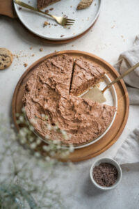 Kuchen mit Schokomousse