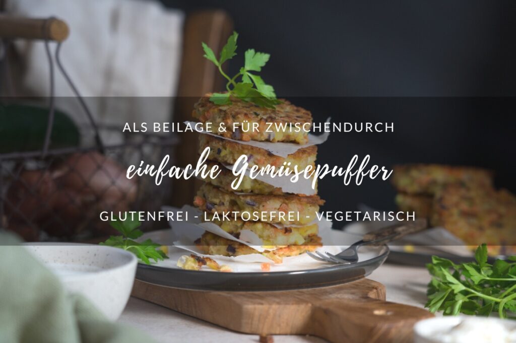 Einfache Gemüsepuffer I glutenfrei - www. glutenfreiumdiewelt.de
