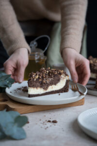 Selbstgemacht: Käsekuchen mit Kakao
