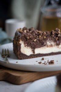 Käsekuchen mit Kakao