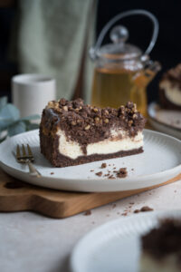 Kakao-Käsekuchen, glutenfrei