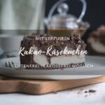 Kakao-Käsekuchen mit Streuseln